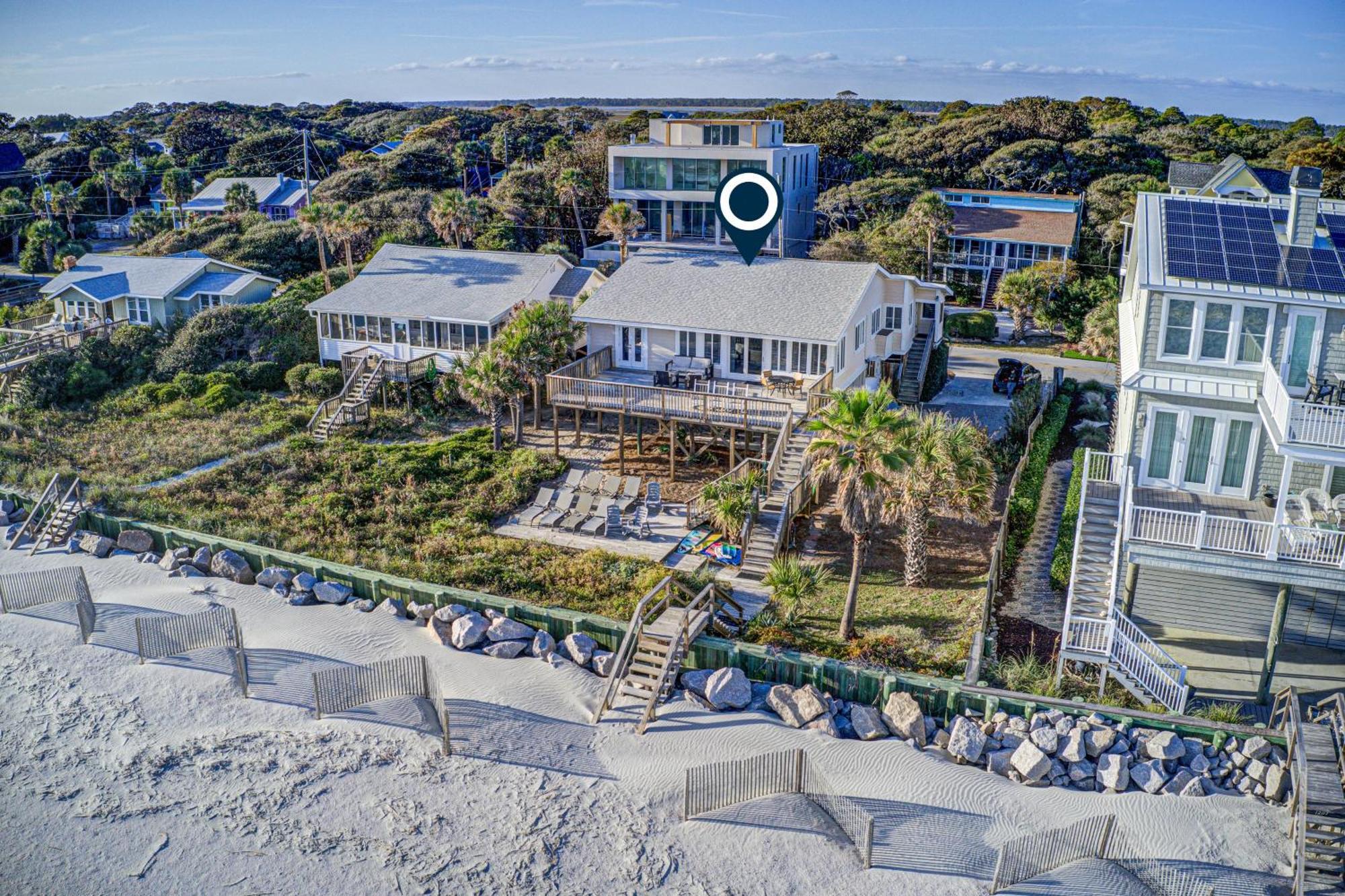 Just Beachy Villa Folly Beach Exterior photo