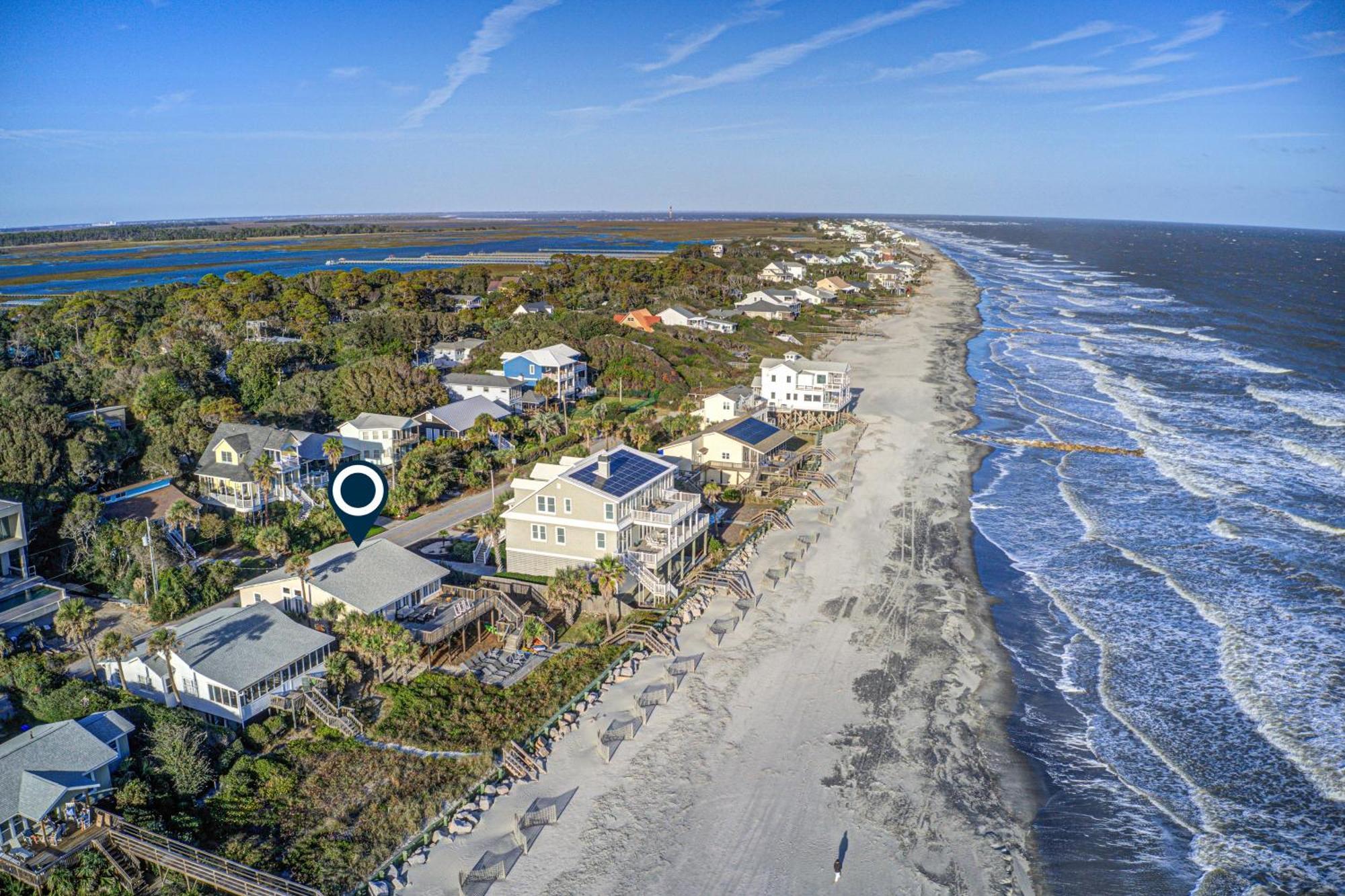 Just Beachy Villa Folly Beach Exterior photo